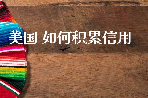 美国 如何积累信用_https://wap.hpmsj.cn_财经时评_第1张