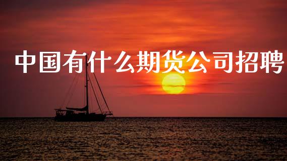 中国有什么期货公司招聘_https://wap.hpmsj.cn_外汇汇率_第1张