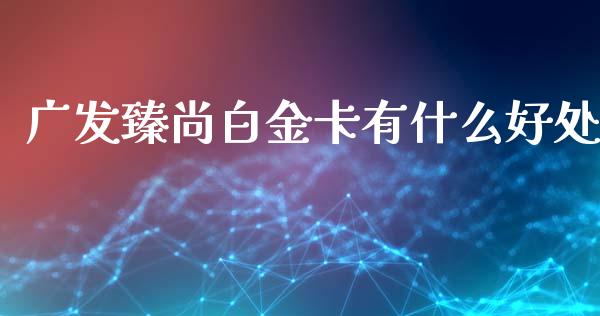 广发臻尚白金卡有什么好处_https://wap.hpmsj.cn_期货交易_第1张