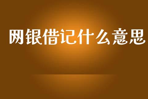 网银借记什么意思_https://wap.hpmsj.cn_基金分析_第1张