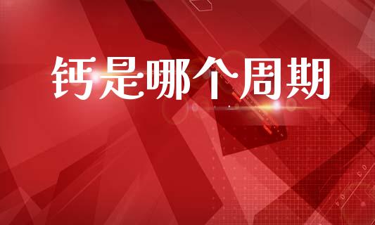 钙是哪个周期_https://wap.hpmsj.cn_金融机构_第1张
