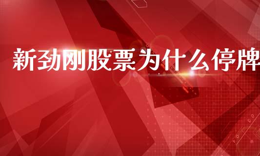 新劲刚股票为什么停牌_https://wap.hpmsj.cn_金融机构_第1张