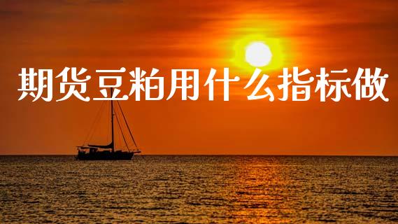 期货豆粕用什么指标做_https://wap.hpmsj.cn_财经时评_第1张