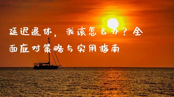 延迟退休，我该怎么办？全面应对策略与实用指南_https://wap.hpmsj.cn_金融机构_第1张