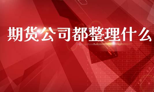 期货公司都整理什么_https://wap.hpmsj.cn_金融机构_第1张