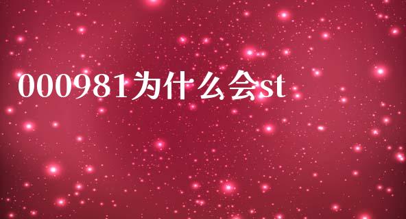 000981为什么会st_https://wap.hpmsj.cn_基金分析_第1张