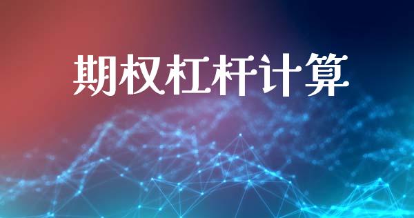 期权杠杆计算_https://wap.hpmsj.cn_基金分析_第1张