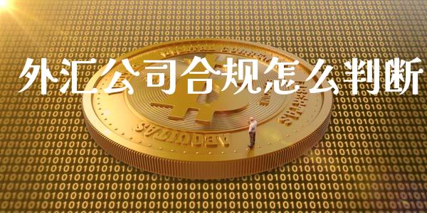 外汇公司合规怎么判断_https://wap.hpmsj.cn_基金分析_第1张