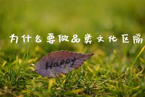 为什么要做品类文化区隔_https://wap.hpmsj.cn_基金分析_第1张