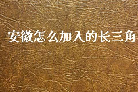 安徽怎么加入的长三角_基金分析_第1张_财经时评_基金分析_期货交易_金融机构_外汇汇率_债券投资 安徽怎么加入的长三角_https://wap.hpmsj.cn_基金分析_第1张