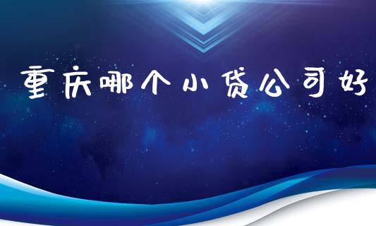 重庆哪个小贷公司好_https://wap.hpmsj.cn_外汇汇率_第1张