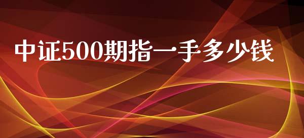 中证500期指一手多少钱_https://wap.hpmsj.cn_金融机构_第1张