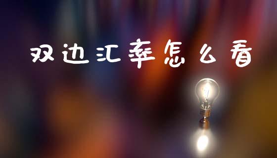 双边汇率怎么看_https://wap.hpmsj.cn_债券投资_第1张