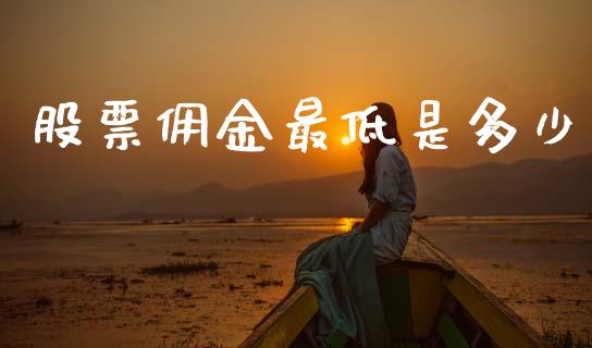 股票佣金最低是多少_https://wap.hpmsj.cn_基金分析_第1张