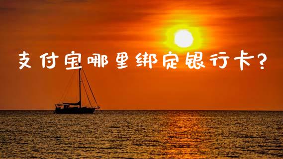 支付宝哪里绑定银行卡?_https://wap.hpmsj.cn_外汇汇率_第1张