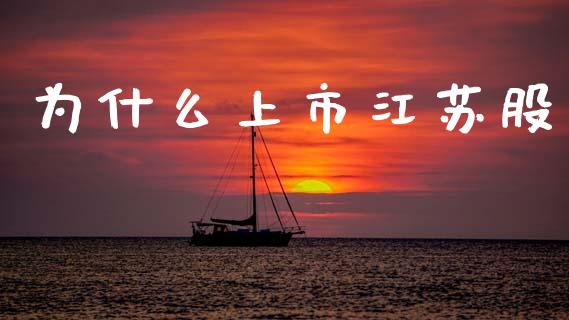 为什么上市江苏股_https://wap.hpmsj.cn_金融机构_第1张