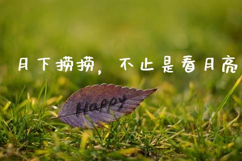 月下捞捞，不止是看月亮_https://wap.hpmsj.cn_期货交易_第1张