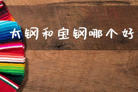 太钢和宝钢哪个好_https://wap.hpmsj.cn_债券投资_第1张