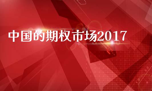 中国的期权市场2017_https://wap.hpmsj.cn_金融机构_第1张