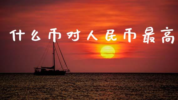 什么币对人民币最高_https://wap.hpmsj.cn_金融机构_第1张