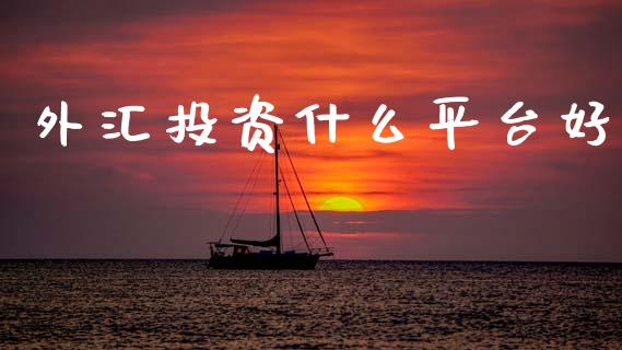 外汇投资什么平台好_https://wap.hpmsj.cn_基金分析_第1张