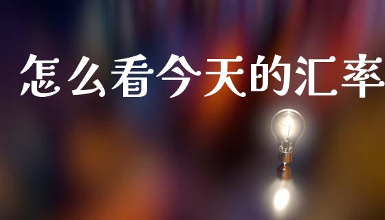 怎么看今天的汇率_https://wap.hpmsj.cn_金融机构_第1张