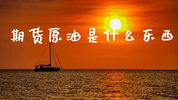 期货原油是什么东西_https://wap.hpmsj.cn_期货交易_第1张