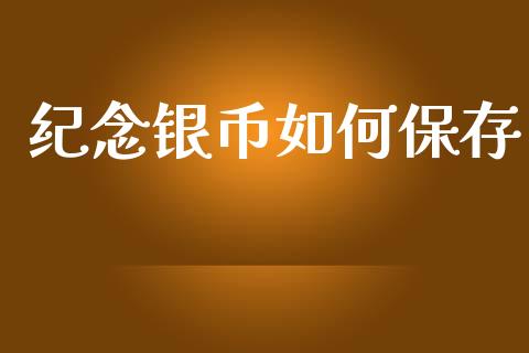 纪念银币如何保存_https://wap.hpmsj.cn_财经时评_第1张