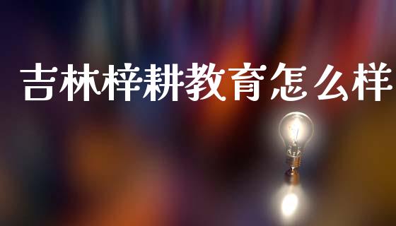 吉林梓耕教育怎么样_https://wap.hpmsj.cn_债券投资_第1张