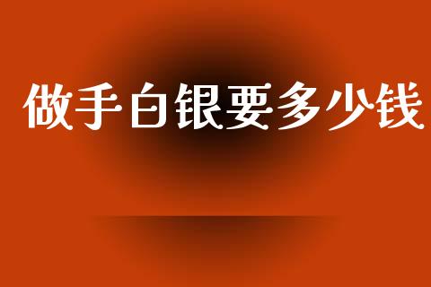 做手白银要多少钱_https://wap.hpmsj.cn_金融机构_第1张