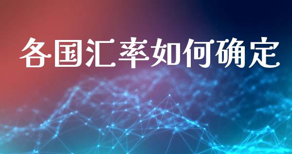 各国汇率如何确定_https://wap.hpmsj.cn_金融机构_第1张