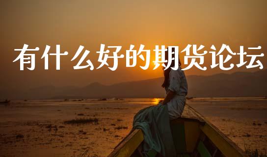 有什么好的期货论坛_https://wap.hpmsj.cn_债券投资_第1张