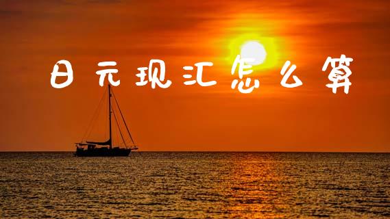 日元现汇怎么算_https://wap.hpmsj.cn_债券投资_第1张