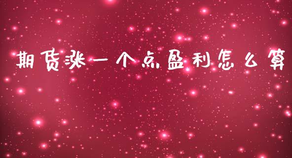 期货涨一个点盈利怎么算_https://wap.hpmsj.cn_财经时评_第1张