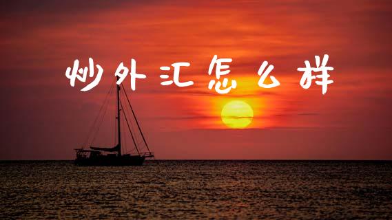 炒外汇怎么样_https://wap.hpmsj.cn_财经时评_第1张