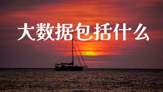 大数据包括什么_https://wap.hpmsj.cn_财经时评_第1张
