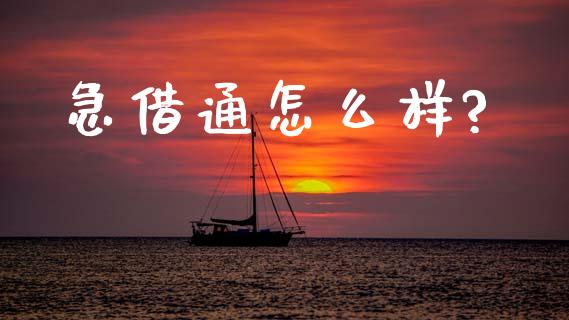急借通怎么样?_https://wap.hpmsj.cn_期货交易_第1张