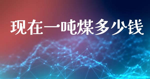 现在一吨煤多少钱_https://wap.hpmsj.cn_基金分析_第1张
