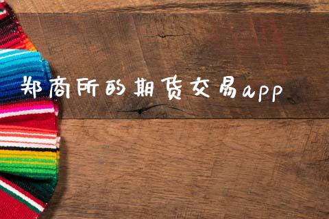 郑商所的期货交易app_https://wap.hpmsj.cn_外汇汇率_第1张