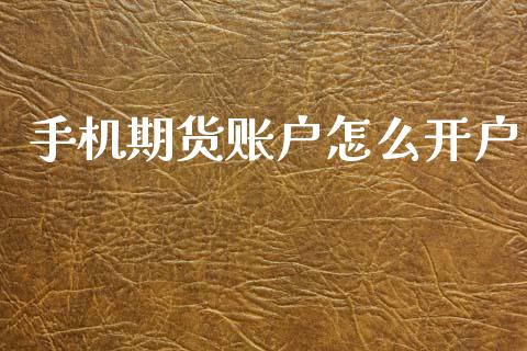手机期货账户怎么开户_https://wap.hpmsj.cn_期货交易_第1张