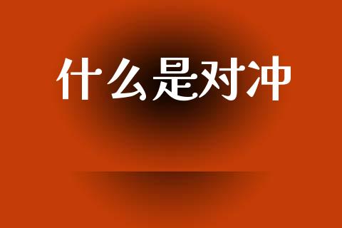 什么是对冲_https://wap.hpmsj.cn_债券投资_第1张