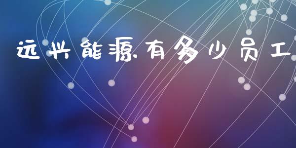远兴能源有多少员工_https://wap.hpmsj.cn_财经时评_第1张
