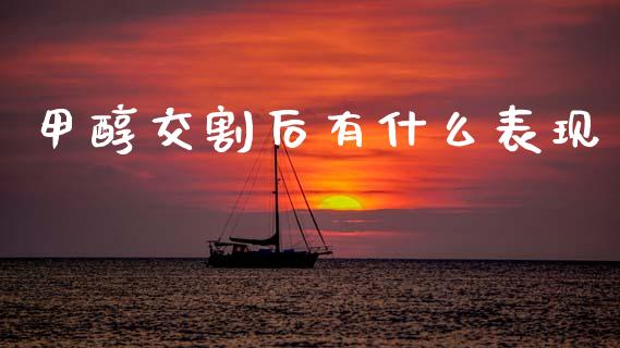 甲醇交割后有什么表现_https://wap.hpmsj.cn_债券投资_第1张