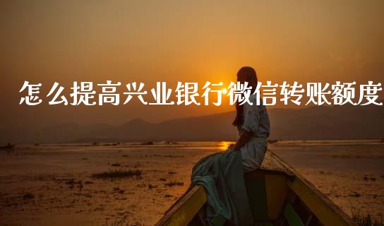 怎么提高兴业银行微信转账额度_https://wap.hpmsj.cn_金融机构_第1张