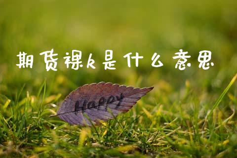 期货裸k是什么意思_https://wap.hpmsj.cn_外汇汇率_第1张
