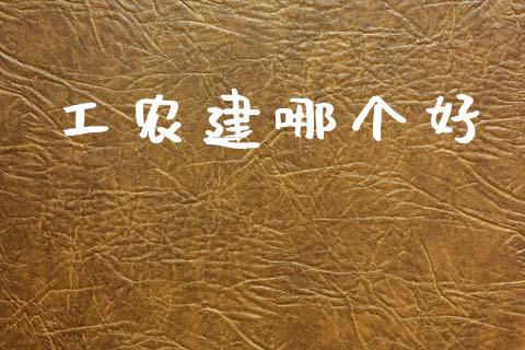 工农建哪个好_https://wap.hpmsj.cn_金融机构_第1张