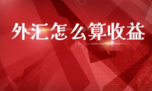 外汇怎么算收益_https://wap.hpmsj.cn_基金分析_第1张