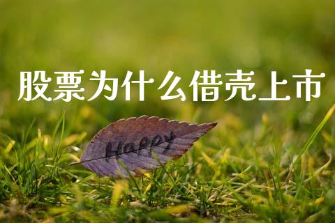 股票为什么借壳上市_https://wap.hpmsj.cn_金融机构_第1张