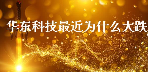 华东科技最近为什么大跌_https://wap.hpmsj.cn_金融机构_第1张