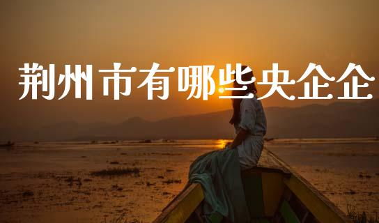 荆州市有哪些央企企_https://wap.hpmsj.cn_期货交易_第1张